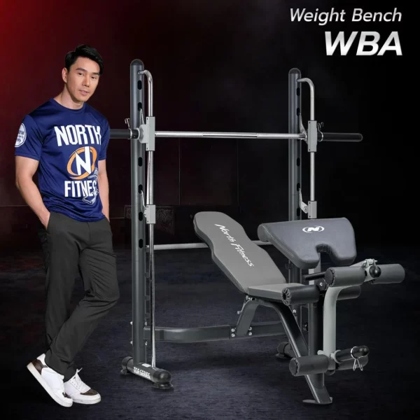 เครื่องบริหารออกกำลังกาย North Fitness รุ่น WBA - โครงสร้างเหล็ก คุณภาพสูง - Image 2
