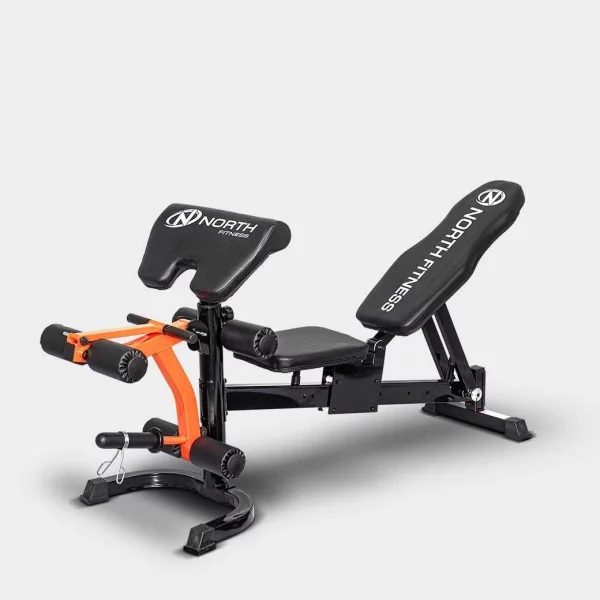 ม้าปรับระดับ North Fitness รุ่น BK3004 MULTI GYM BENCH - เล่นได้ยืดหยุ่น ปรับได้หลายระดับ
