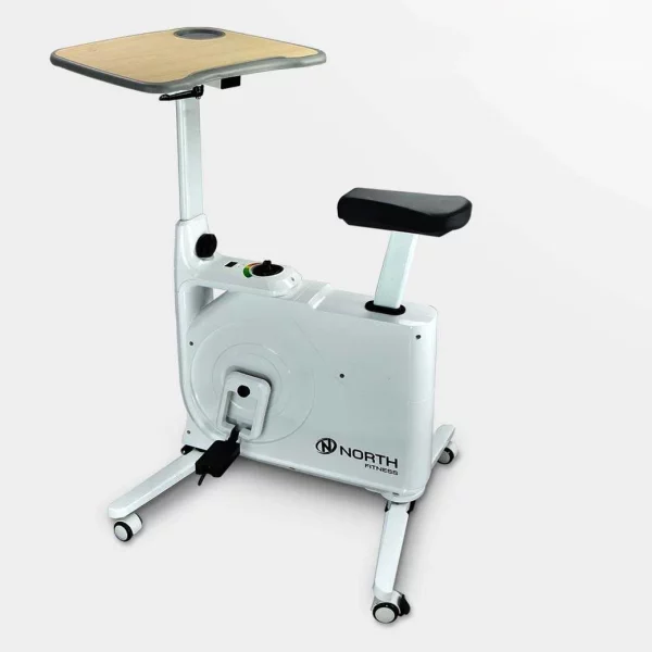 จักรยานออกกำลังกายนั่งปั่น North Fitness รุ่น Table Bike2 White - ปั่นไป ทำงานไป สุขภาพดีไม่มีสะดุด