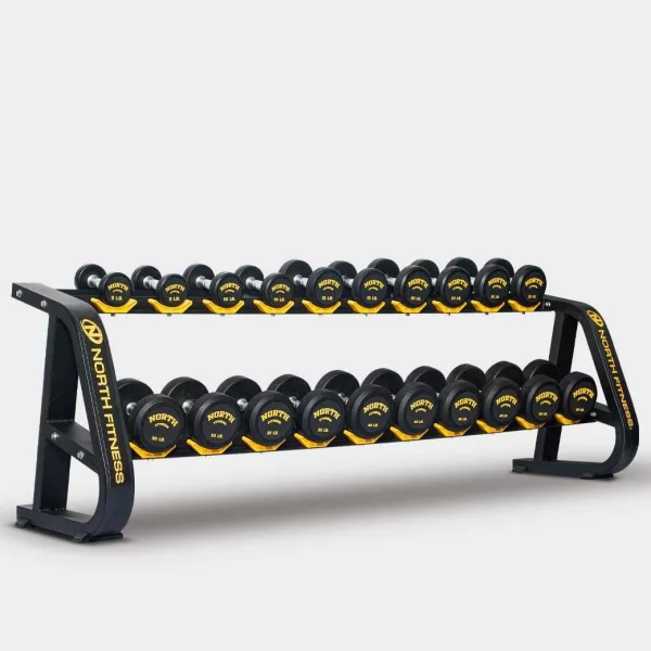 ดัมเบลหุ้มยาง North Fitness รุ่น DVR 50 - คุณภาพสูง วัสดุทนทาน