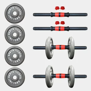 ดัมเบลโลหะ Dumbbell 10 Kg. - ปรับน้ำหนักได้
