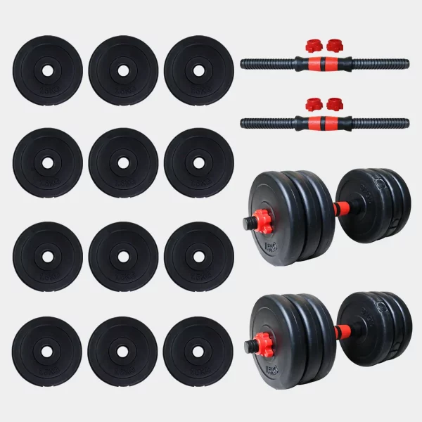 ดัมเบลซีเมนต์ Dumbbell 18 Kg. - ปรับน้ำหนักได้