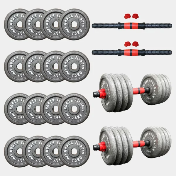 ดัมเบลโลหะ Dumbbell 40 Kg. - ปรับน้ำหนักได้