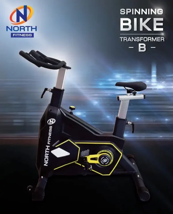 จักรยานออกกำลังกาย North Fitness รุ่น TRANSFORMER-B - ดีไซน์สปอร์ต ปรับระดับได้หลากหลาย - Image 2