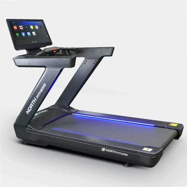ลู่วิ่งไฟฟ้า North Fitness รุ่น GRAND FLEX T - รุ่นใหม่ล่าสุด หน้าจอแสดงผล Touch Screen 27 นิ้ว รองรับแรงกระแทก 8 จุด