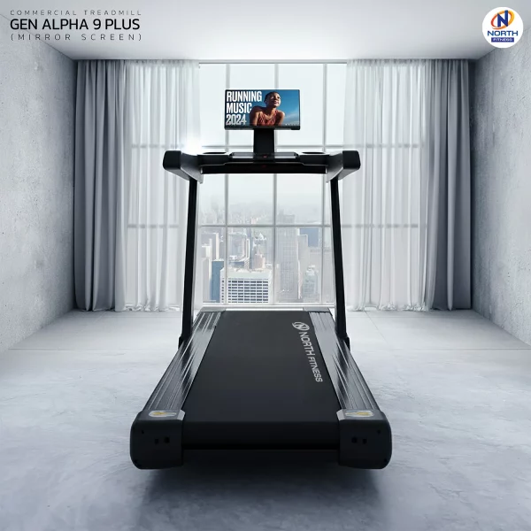 ลู่วิ่งไฟฟ้า North Fitness รุ่น GEN ALPHA 9 PLUS - หมุนจอได้ 90 องศา จัดเต็มทุกฟังก์ชั่น - Image 3