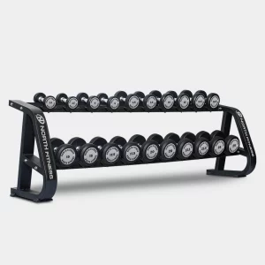 ดัมเบลหุ้มยาง North Fitness รุ่น SKG10 - รุ่นใหม่ แข็งแรง กันลื่นกันสนิม