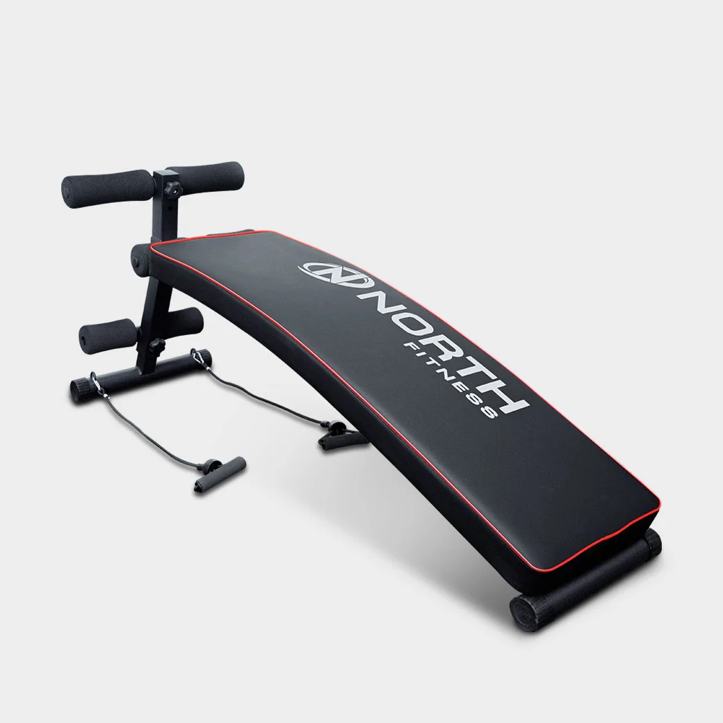 ม้าซิทอัพ North Fitness รุ่น S202 - ปรับระดับตัวล็อคขาได้ ปรับความสูงได้ถึง 4 ระดับ